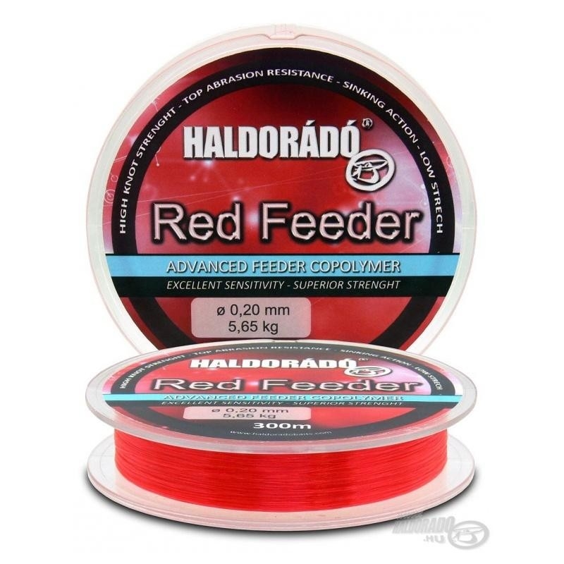 Haldorado - Fir Red Feeder 0.30mm 300m - 9,85kg