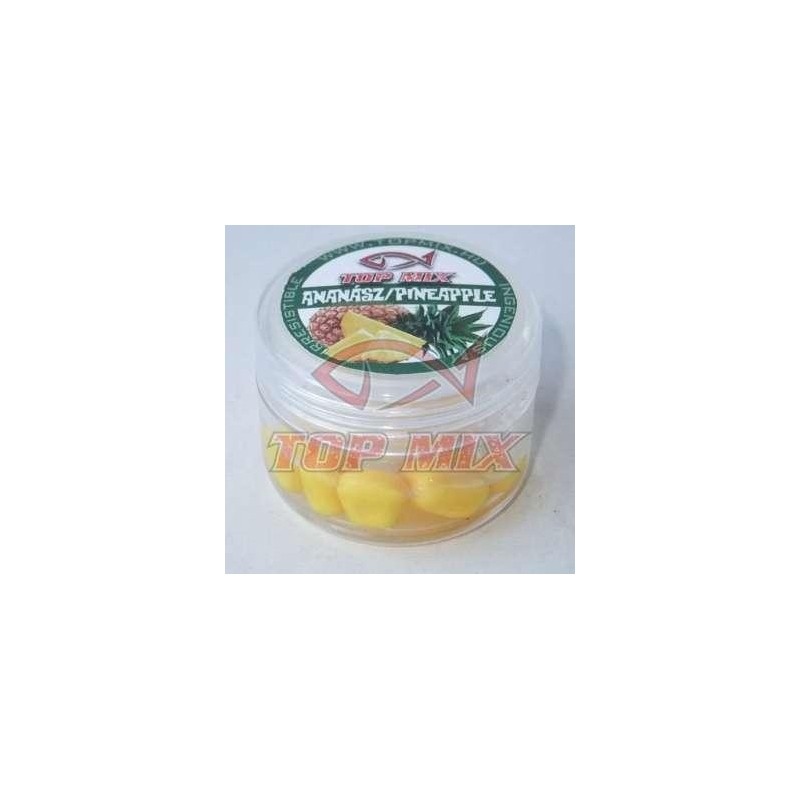 Top Mix - Porumb silicon MagicCorn Ananas (12boabe cutie, 3 marimi diferite)