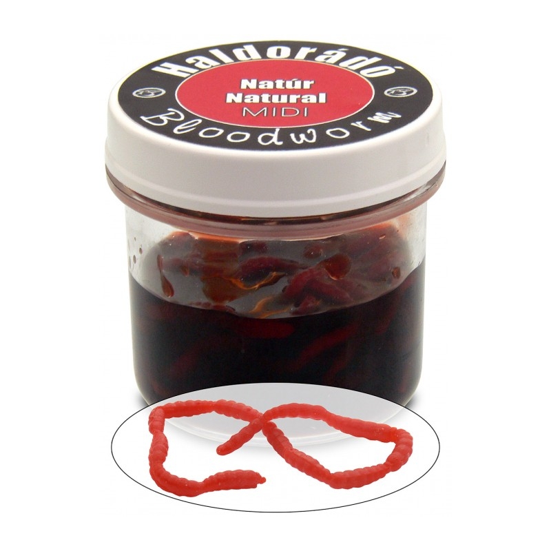 Haldorado - Momeala artificiala Bloodworm - Natur midi