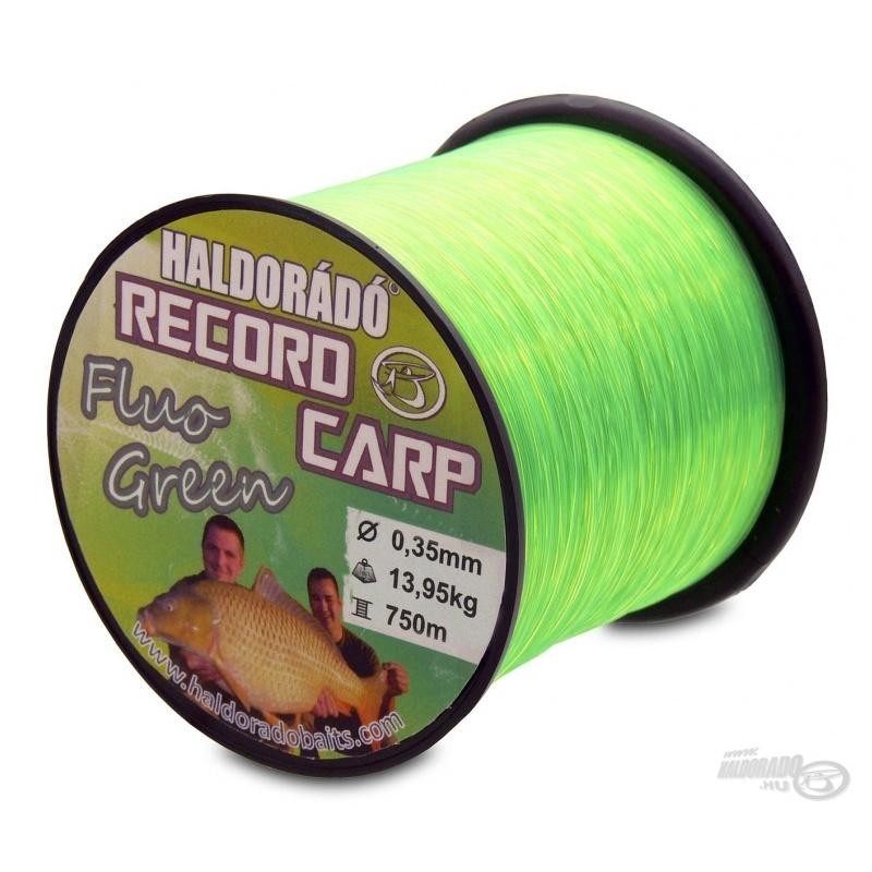 Haldorado - Fir Record Carp Fluo Green 0,30mm 800m - 10,85kg