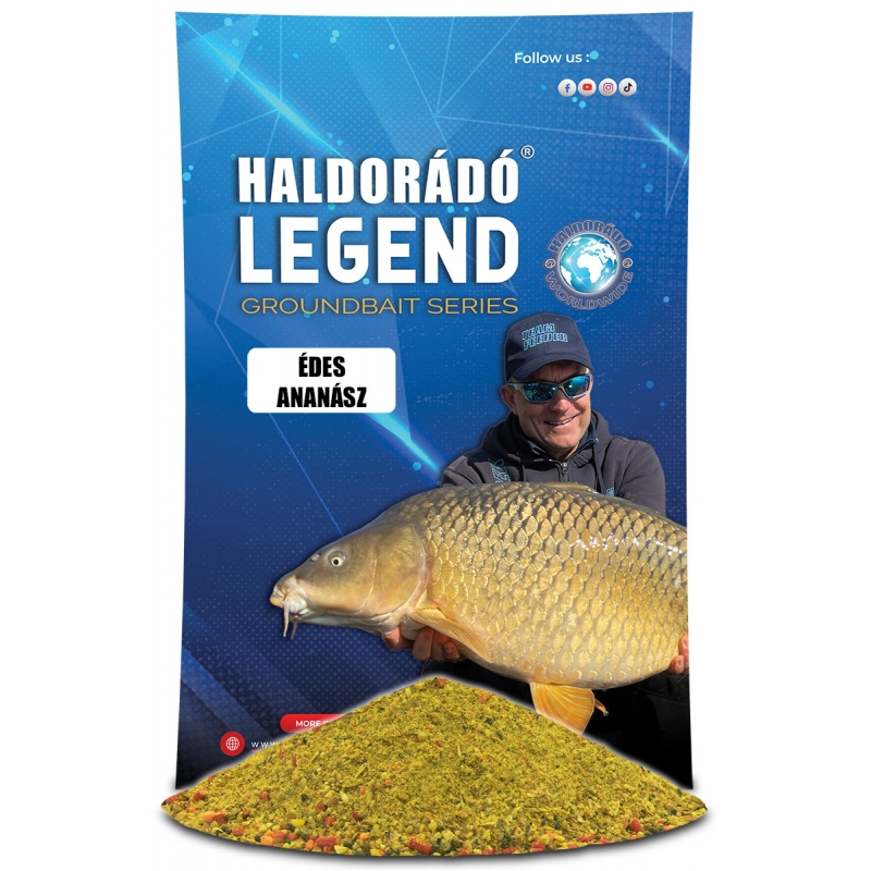 Haldorado - Nada Legend Groundbait 800g - Ananas Dulce
